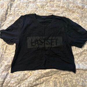 Black Short Sleeve Women's Tee